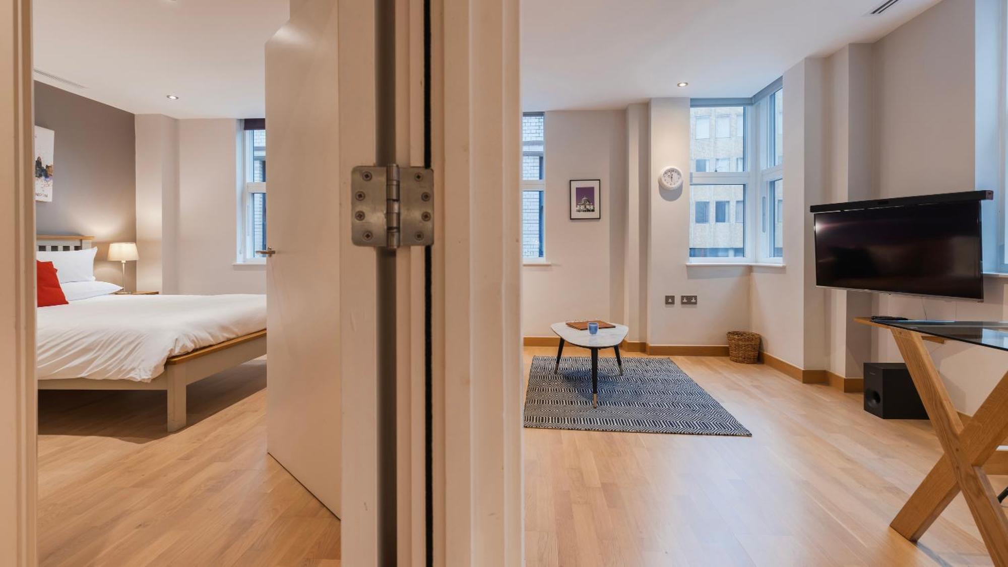 Barbican Serviced Apartments By Lovelystay Londra Cameră foto