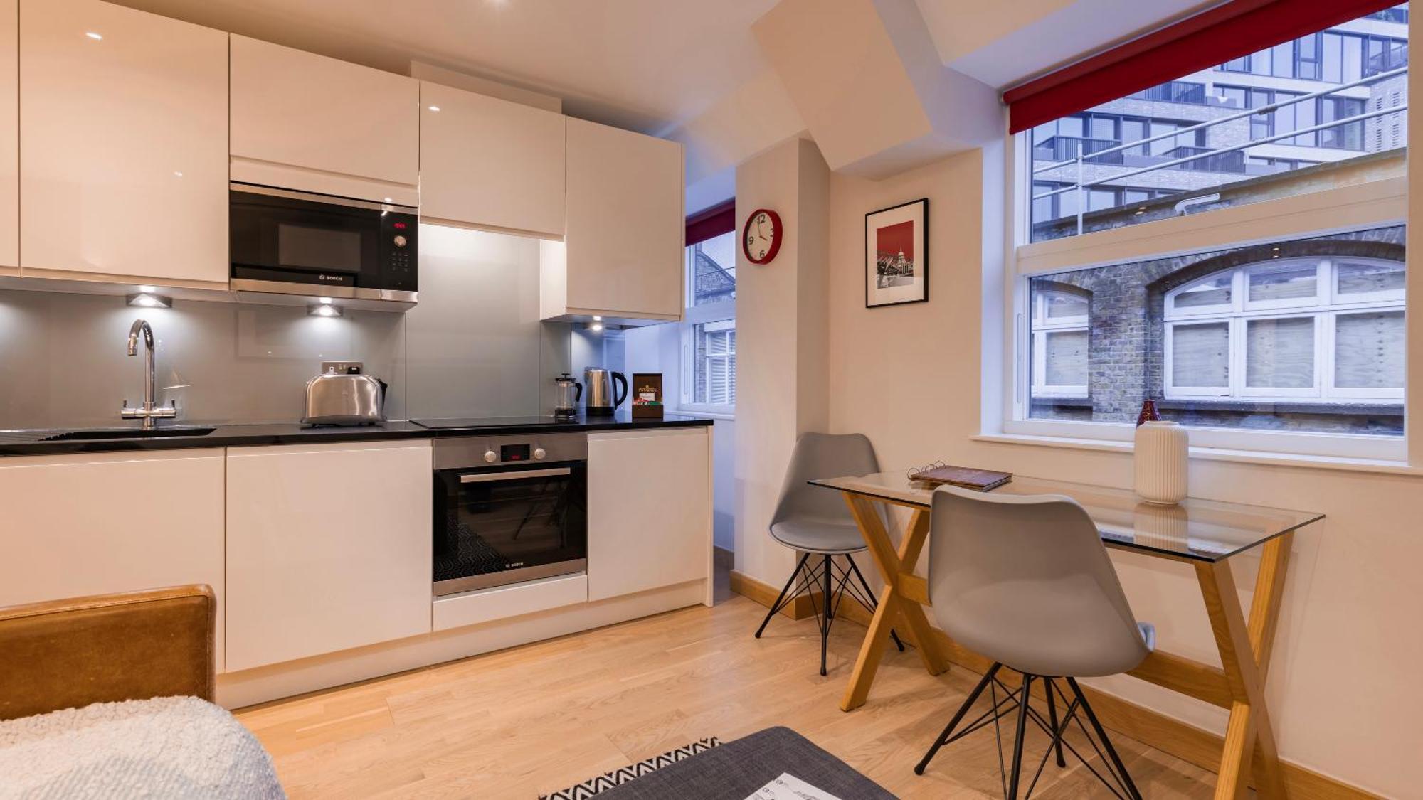 Barbican Serviced Apartments By Lovelystay Londra Exterior foto